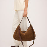 Suede Slouchy - Chestnut