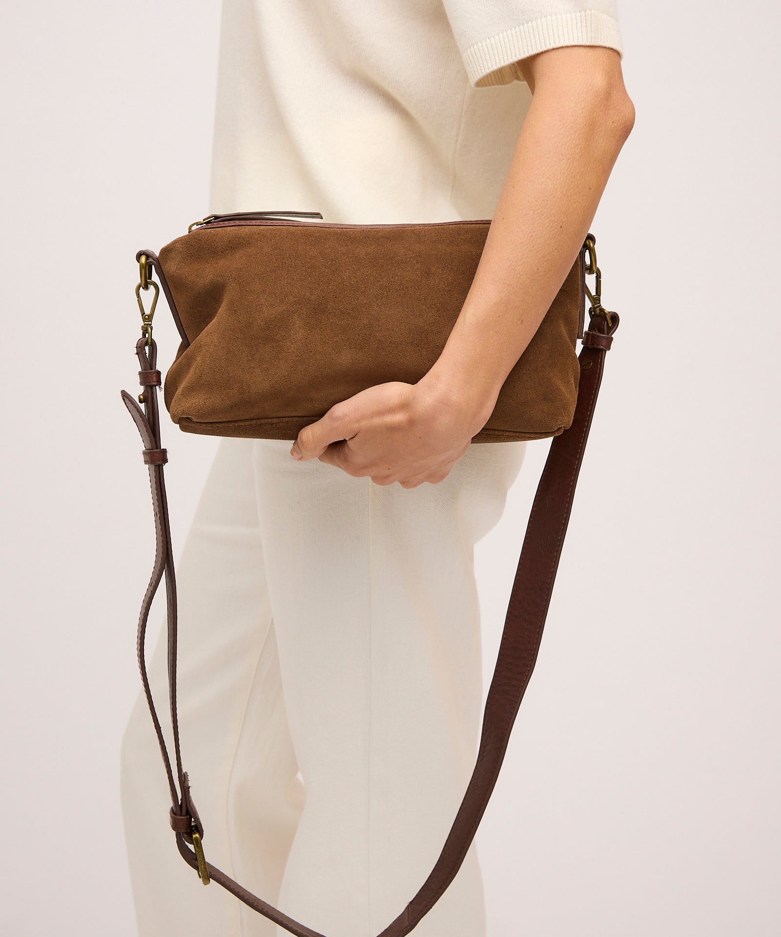 Suede Teddy - Chestnut