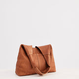 Unlined Slouchy Tan