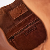 Unlined Slouchy Tan