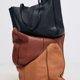 Baby Unlined Tote Cognac