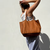 Baby Unlined Tote Tan