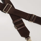 Tumbled Webbing Strap Chocolate