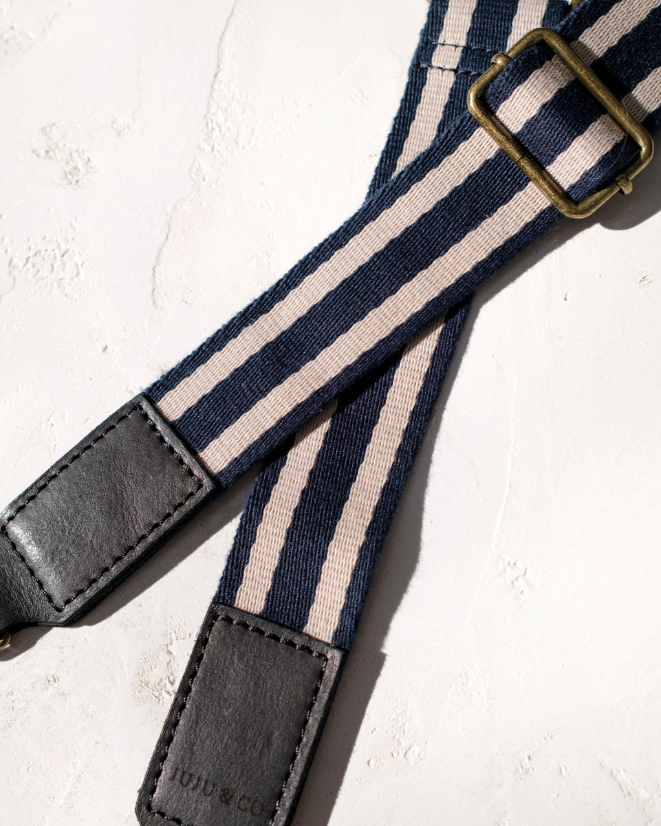 Stripe Strap Navy/Ivory