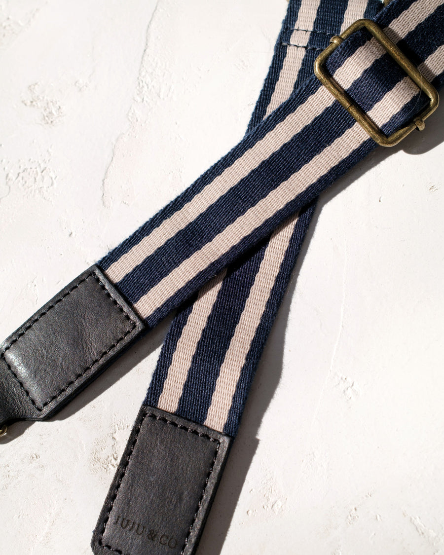 Stripe Strap Navy/Ivory