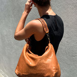 Signature Slouchy Bag Tan