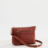 Tumbled Large Essential Pouch Tan