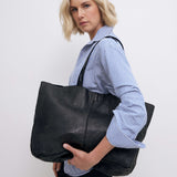 Unlined Tote Black